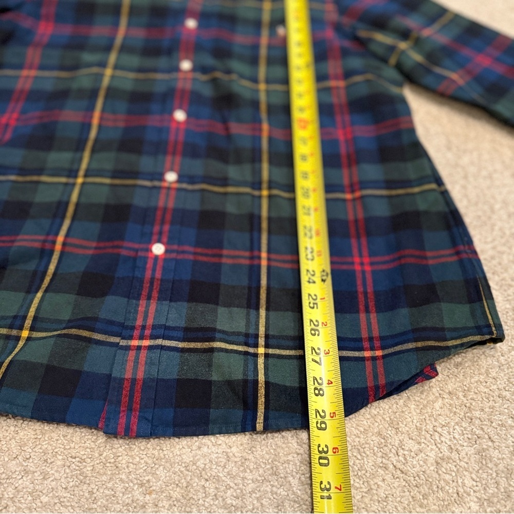 Polo by Ralph Lauren Classic Fit Plaid Oxford Shirt Men's Size L 100% Co… - Picture 6 of 7